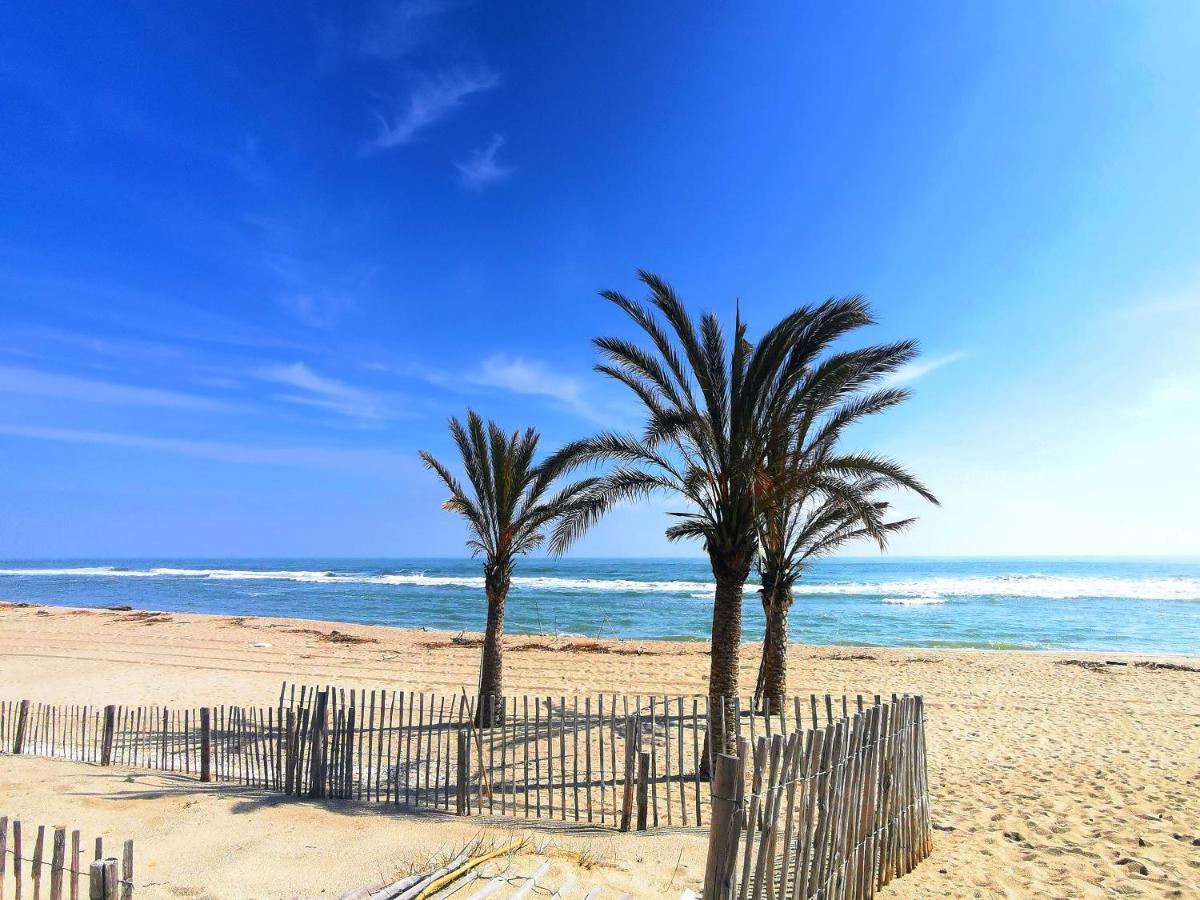 Les Marines III - Tout Confort - Tout Equipe - En Bord De Mer - Avec Jardin - Proche Commerces Et Animations Apartman Le Barcarès Kültér fotó