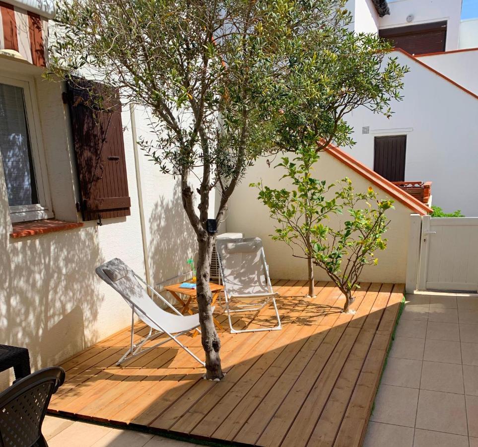 Les Marines III - Tout Confort - Tout Equipe - En Bord De Mer - Avec Jardin - Proche Commerces Et Animations Apartman Le Barcarès Kültér fotó
